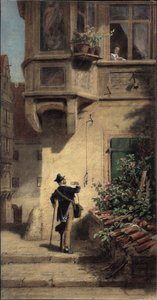 郵便屋さん 作： Carl Spitzweg